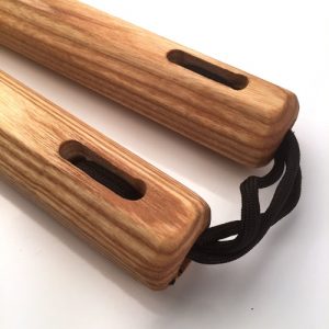 Ash Tapered Octagon Nunchaku