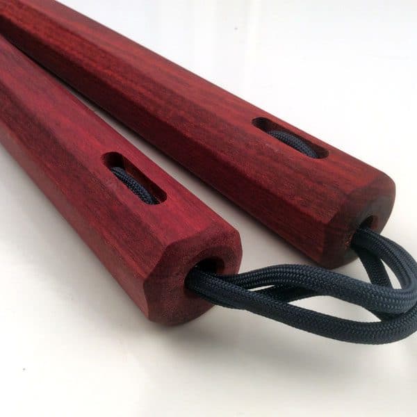 Bloodwood Nunchaku Real Handcrafted by American Nunchaku Co