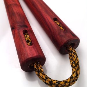 Round Red Heart Nunchaku