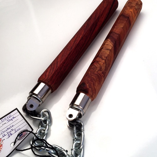 Real Handmade Cocobolo Speed Chuck American Nunchaku