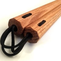 12 inch Red Oak Nunchaku