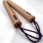 White Oak Round Nunchaku