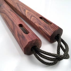 cocobolo nunchaku for martial arts