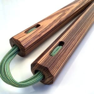 Zebrawood Nunchaku