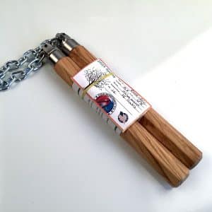 9.5 inch Olivewood Chain Nunchaku