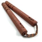 Sapele Round Nunchaku