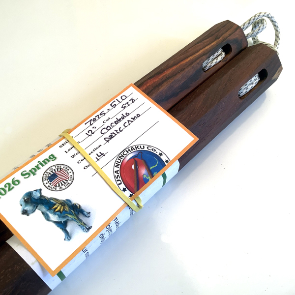 Cocobolo Nunchaku 2025-510 - Image 3