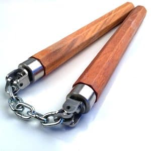 Osage Orange Chain Nunchaku
